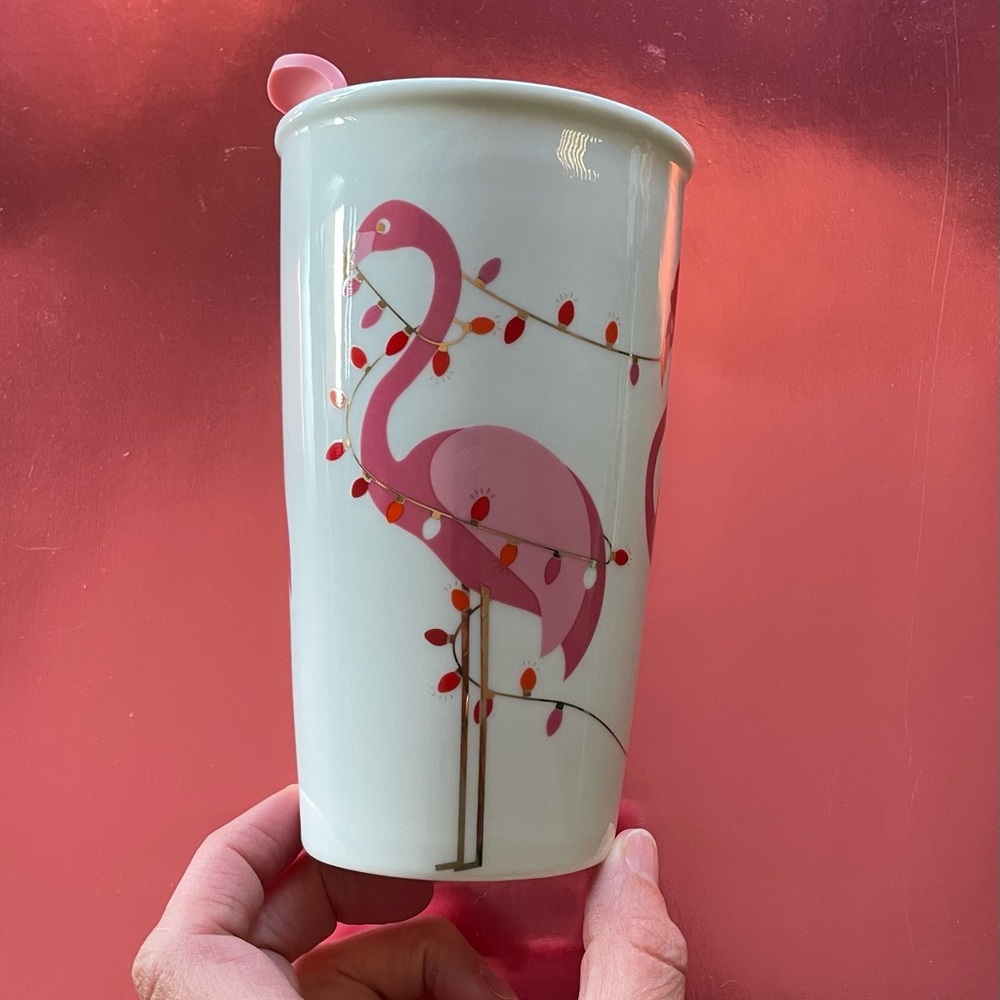 David’s Tea Flamingo 🦩 Mug /Tumbler